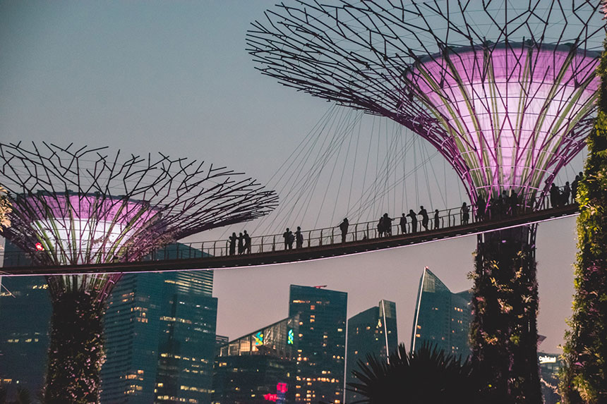 garden of the bay proposal location singapore